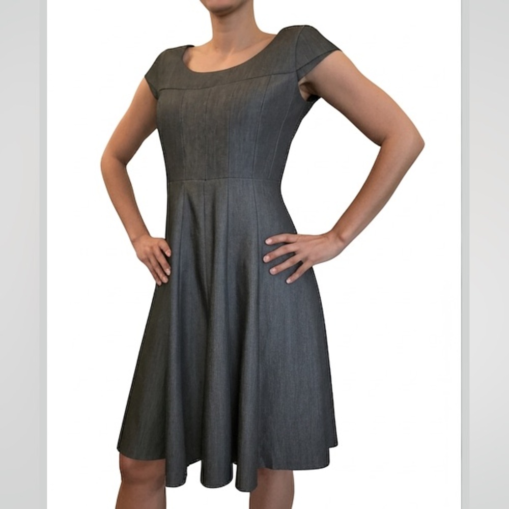 Calvin Klein Fit & Flare Dress | Size 6 | EUC Classic